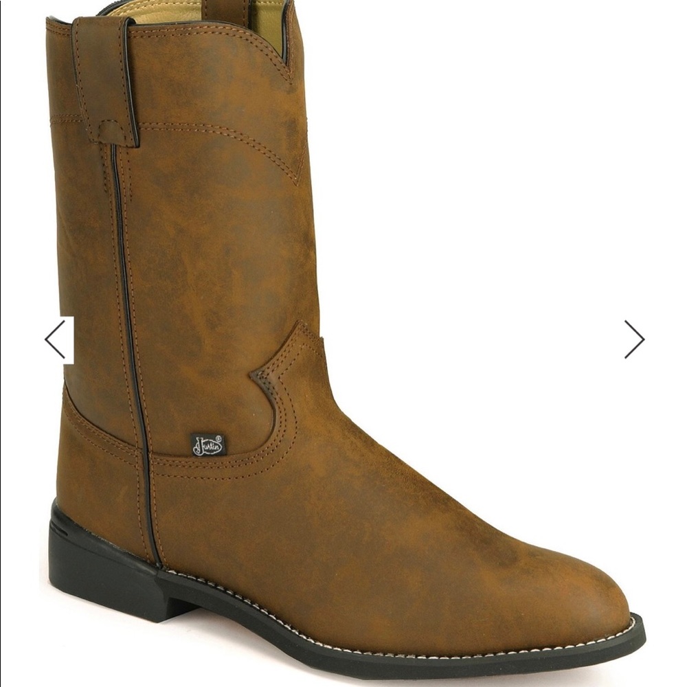 Justin Boots Men’s 10” Roper Boot